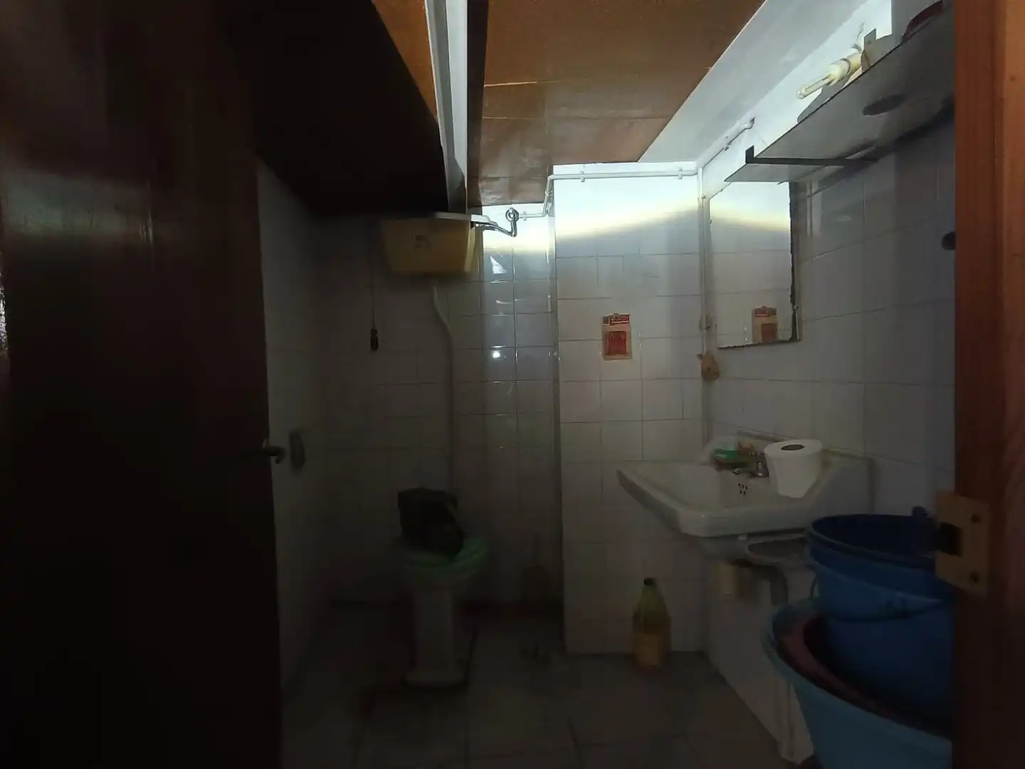 Badezimmer von Einfamilien-Reihenhaus zum Verkauf in Monzón mit Terrasse