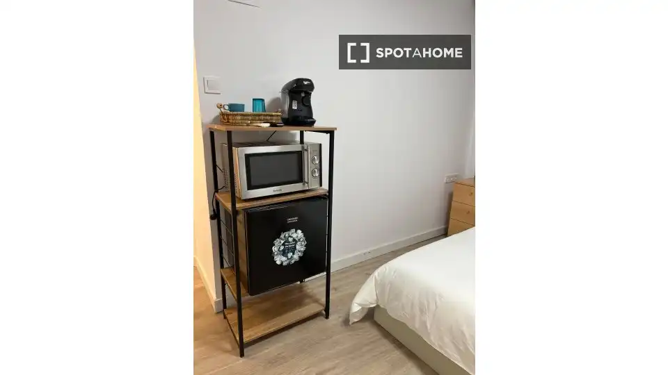 Bedroom of Study for share in Bilbao   with Air Conditioner, Terrace and Furnished