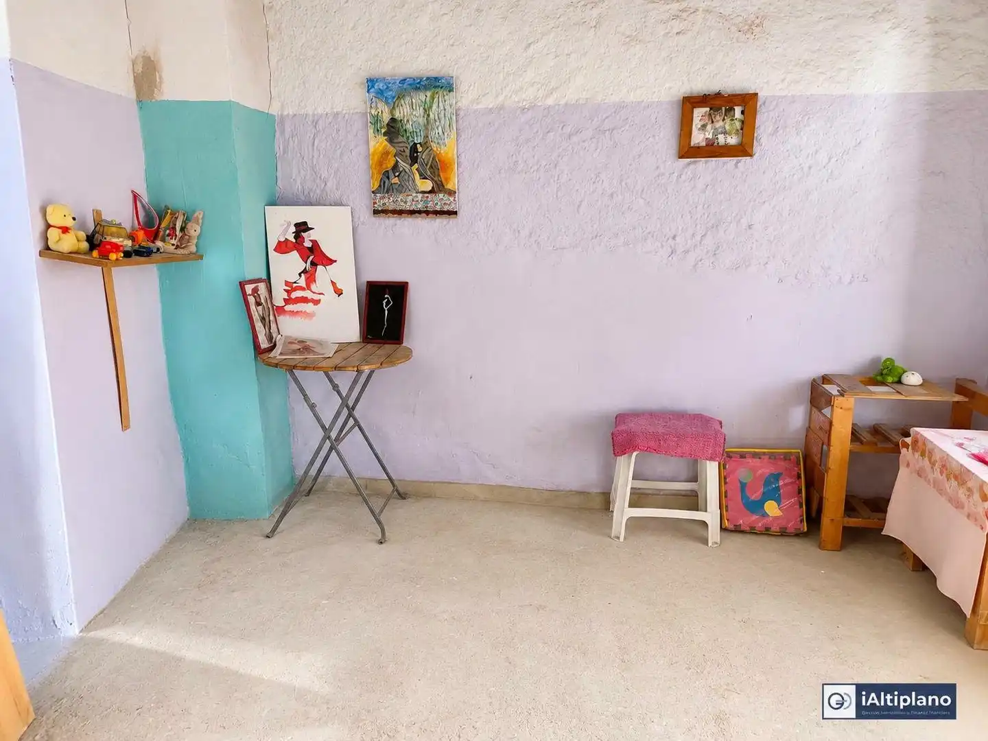 Living room of Detached homes for sale in Baza  with Terrace, Furnished and Balcony