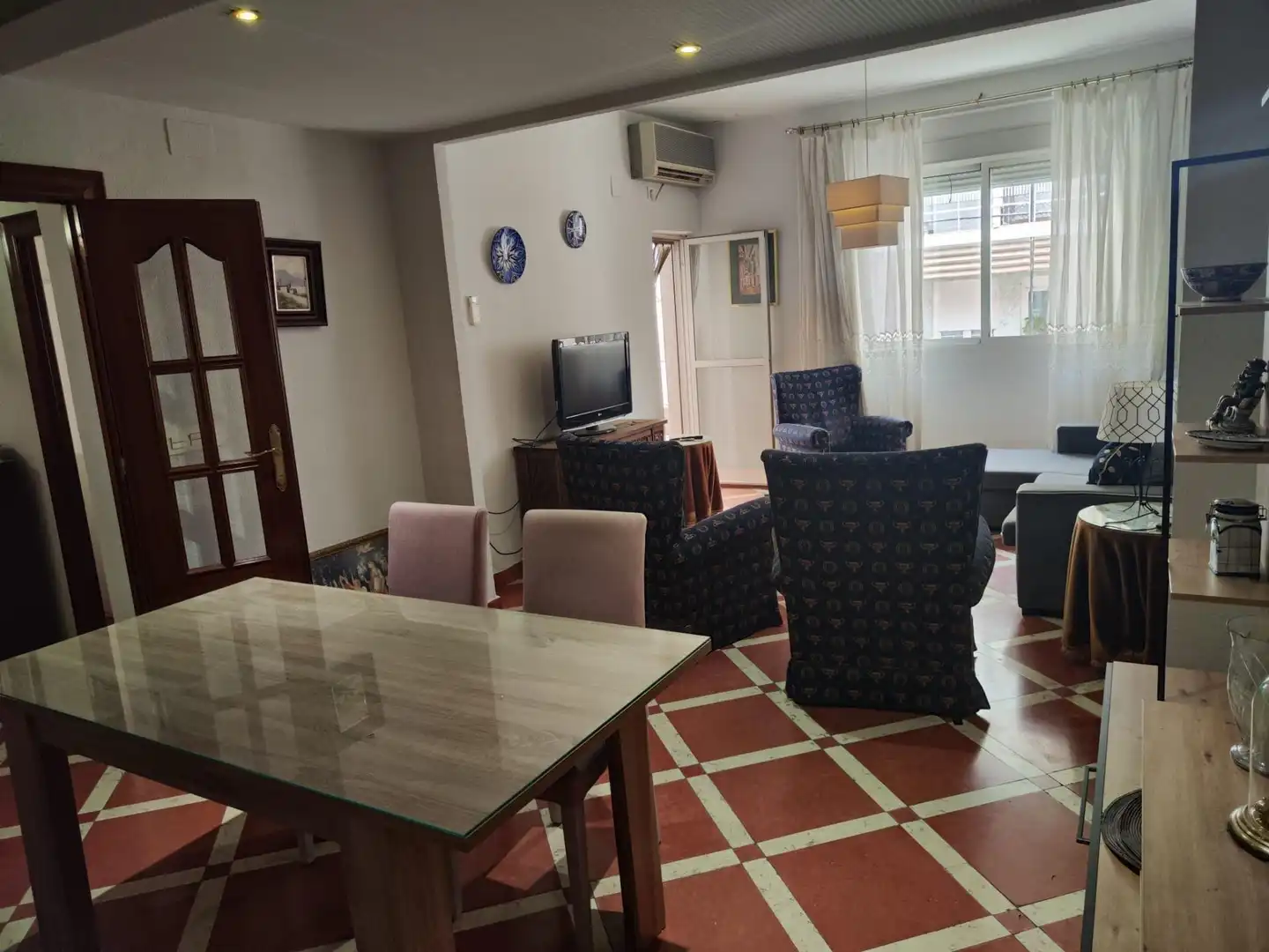 Living room of Flat for rent in Granada  with Terrace and Balcony