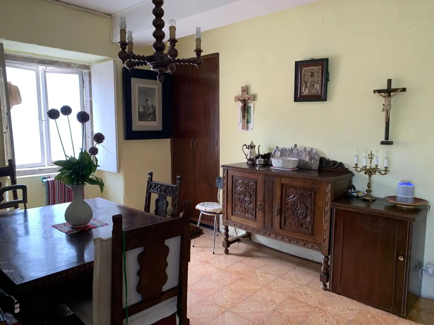 Menjador de Casa o xalet en venda en Ferrol amb Calefacció, Jardí privat i Traster