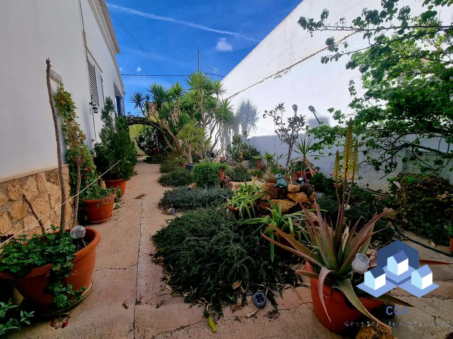 Garden of Houses for sale in Lorca  with Air Conditioner, Heating and Private garden