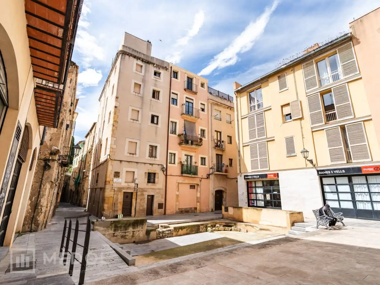 Vista exterior de Piso en venta en  Tarragona Capital con Aire acondicionado, Parquet y Amueblado