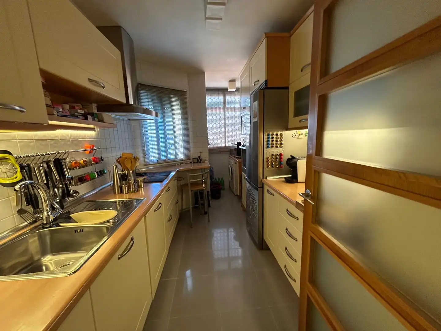 Cocina de Piso en venta en Ciudad Real con Aire acondicionado, Calefacción y Amueblado