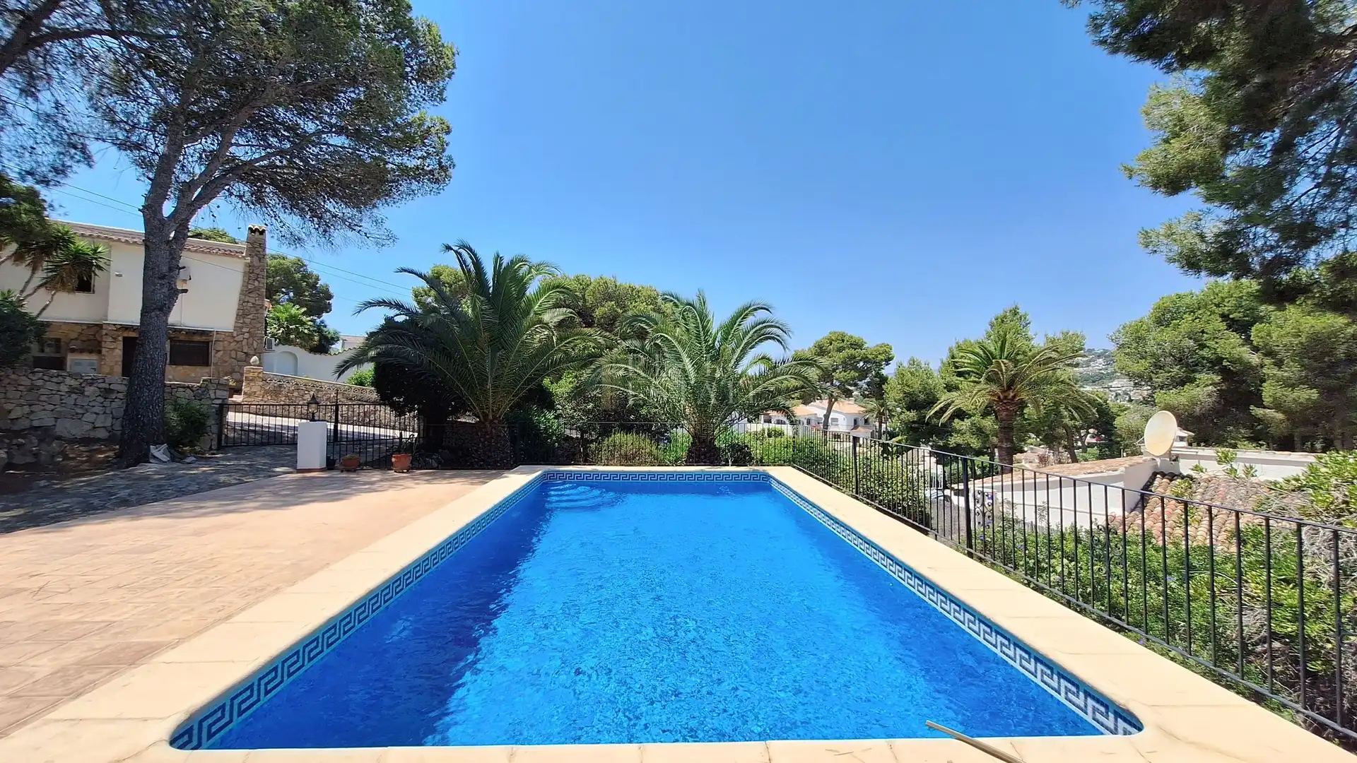 Swimming pool of Houses for sale in Moraira  with Air Conditioner, Terrace and Swimming Pool