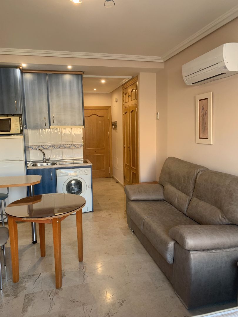 Habitación de Estudio de alquiler en Ciudad Real Capital con Aire acondicionado, Calefacción y Terraza