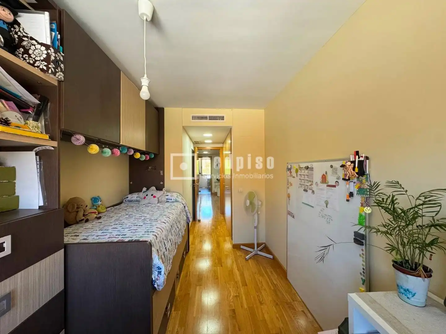 Schlafzimmer von Wohnung zum Verkauf in Arroyomolinos (Madrid) mit Klimaanlage, Heizung und Privatgarten
