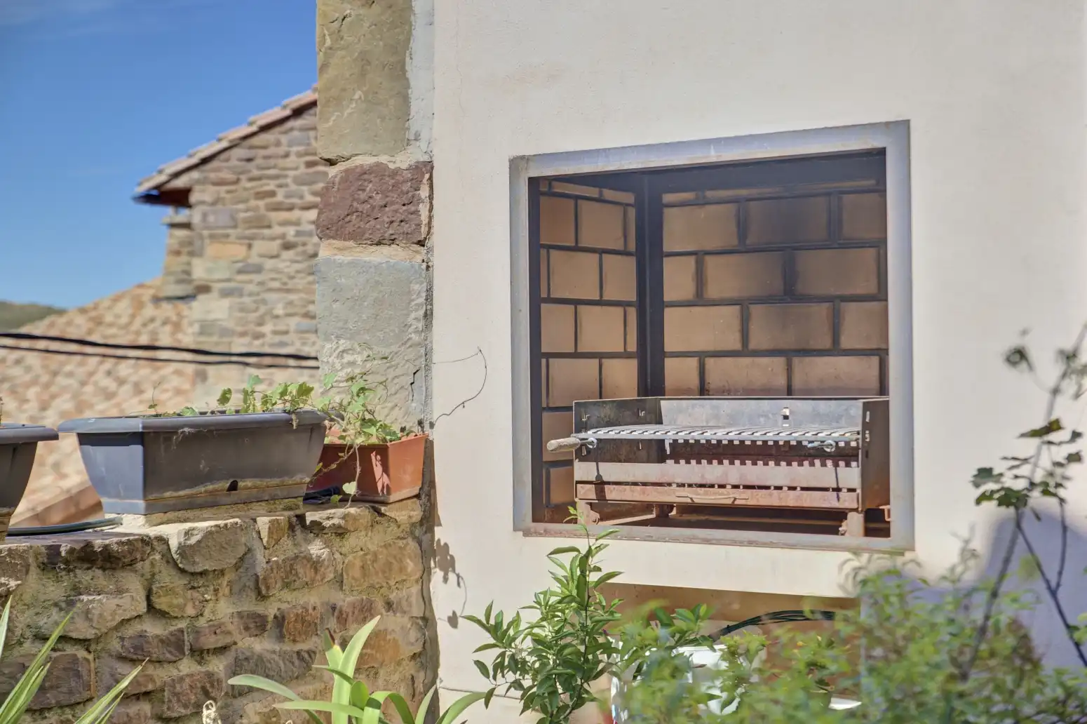 Terrasse von Dachboden zum Verkauf in Undués de Lerda mit Heizung, Parkett und Terrasse