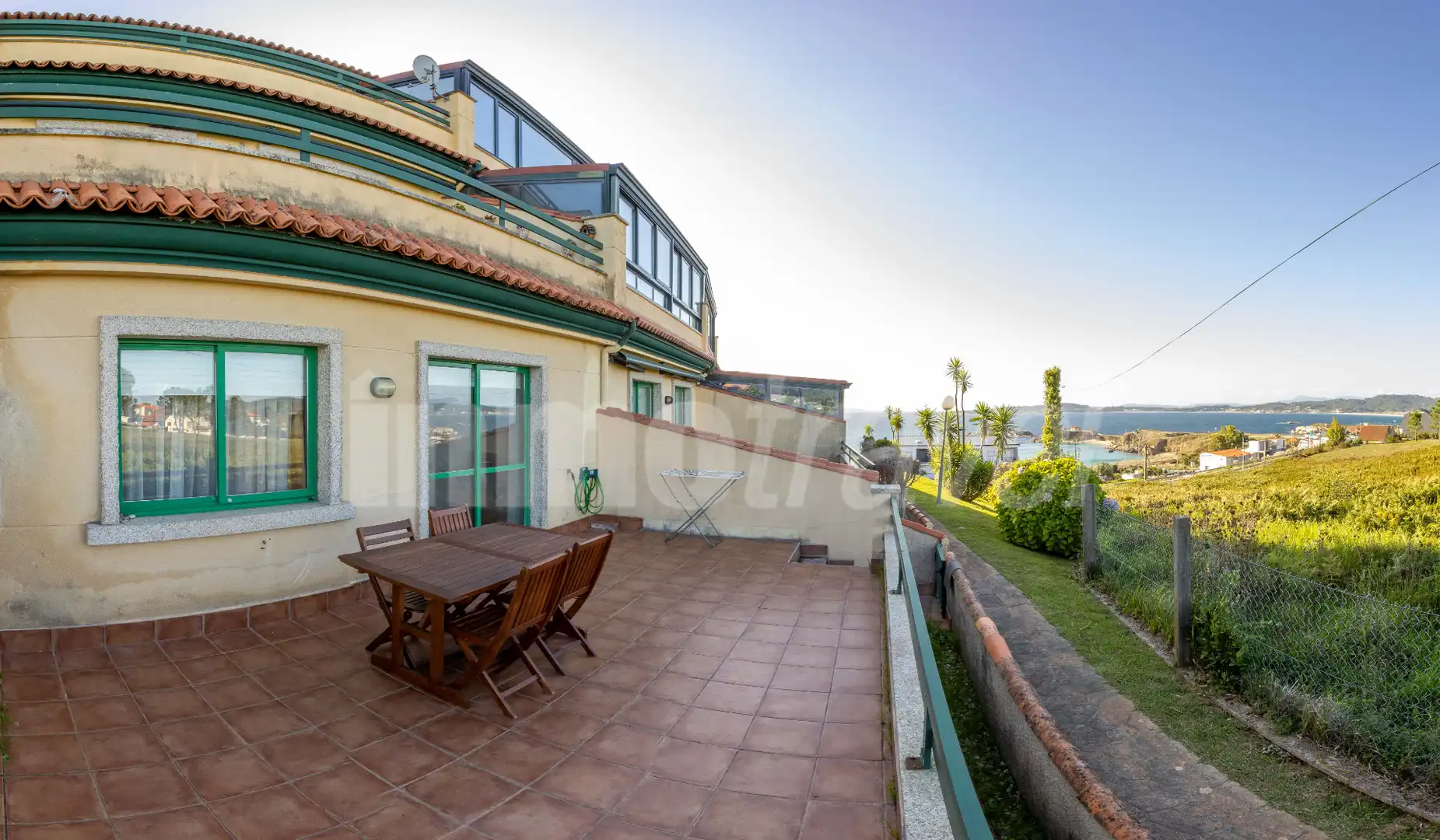 Terrassa de Apartament en venda en Sanxenxo amb Terrassa, Traster i Moblat