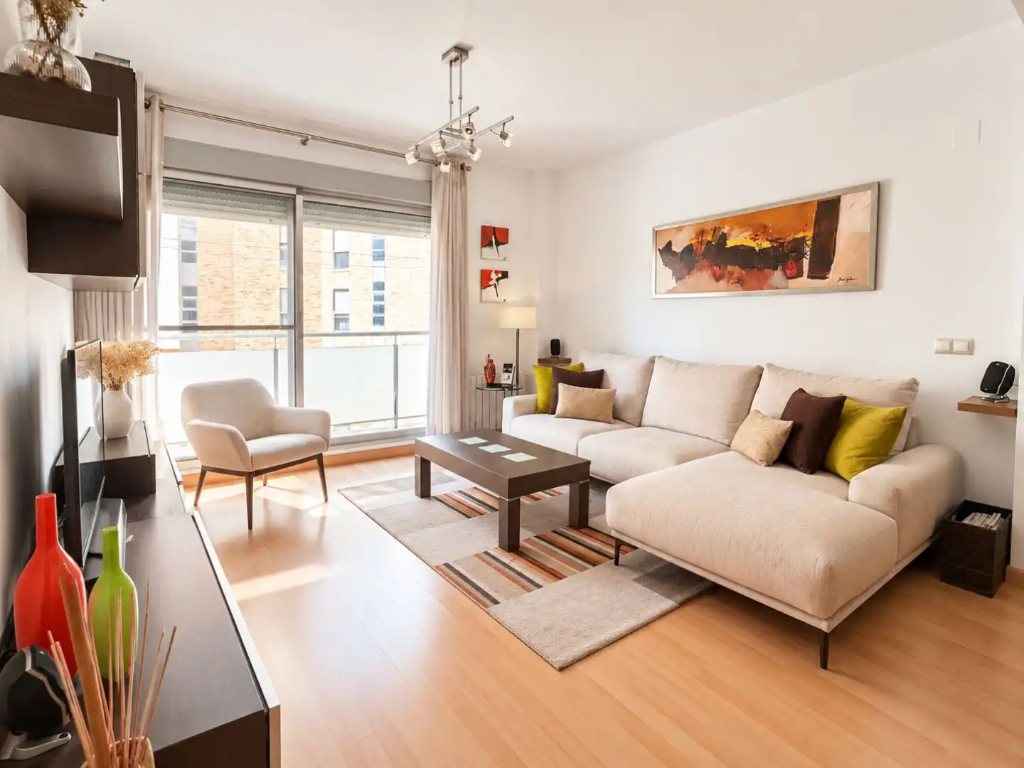 Sala de estar de Piso en venta en Torrent con Aire acondicionado y Balcón