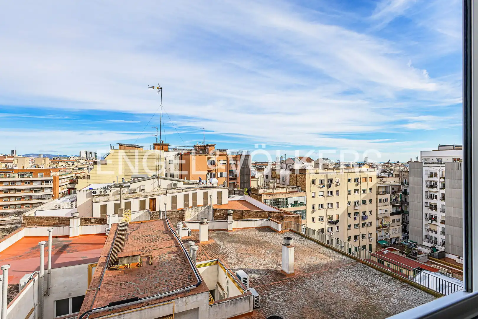 Vista exterior de Ático de alquiler en Barcelona con Aire acondicionado, Calefacción y Parquet