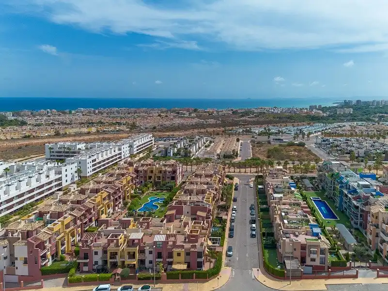 Vista exterior de Dúplex en venda en Orihuela Costa