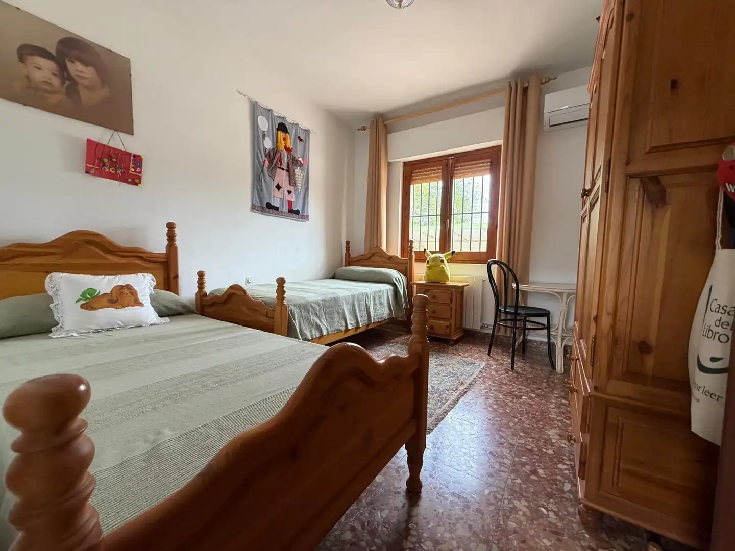 Habitación de Casa o chalet en venta en Albacete con Aire acondicionado, Calefacción y Jardín privado