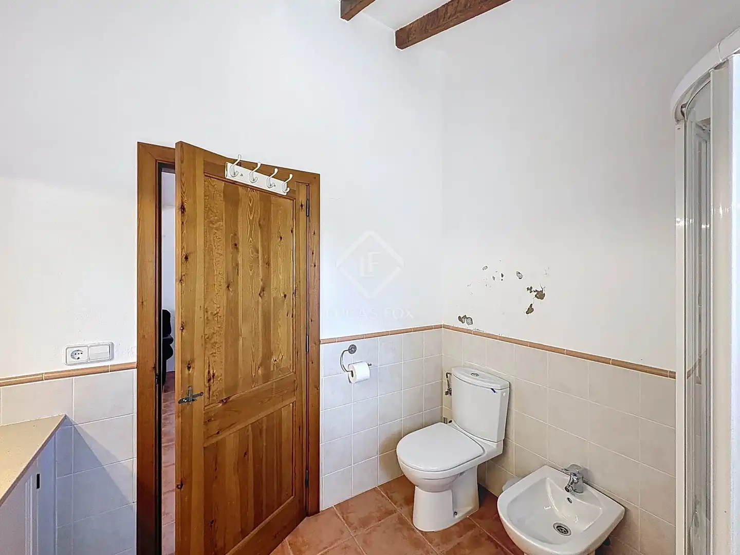 Baño de Finca rústica en venta en Es Castell con Aire acondicionado, Calefacción y Jardín privado