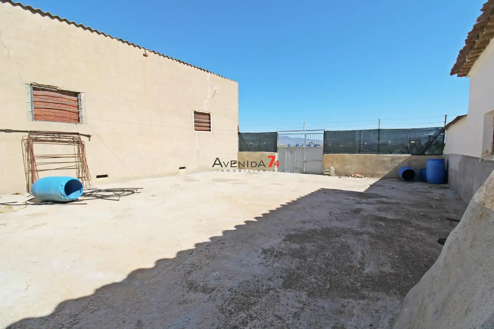 Terrassa de Casa o xalet en venda en Lorca amb Aire condicionat, Jardí privat i Moblat