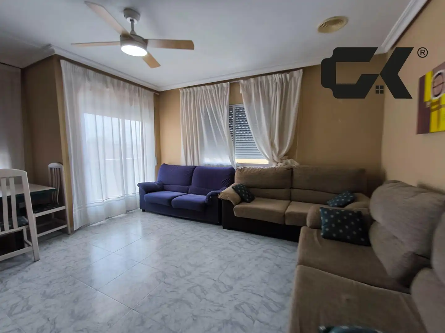 Sala de estar de Piso en venta en Torre-Pacheco con Aire acondicionado, Terraza y Balcón