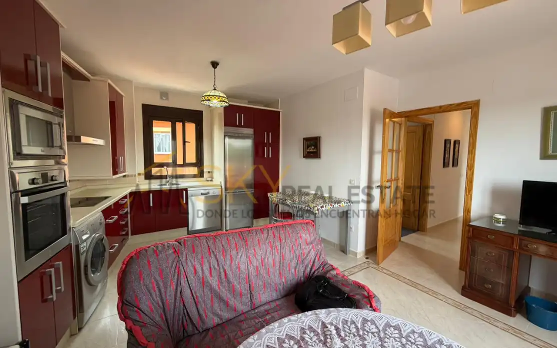 Living room of Flat for sale in Cuacos de Yuste  with Terrace, Storage room and Furnished
