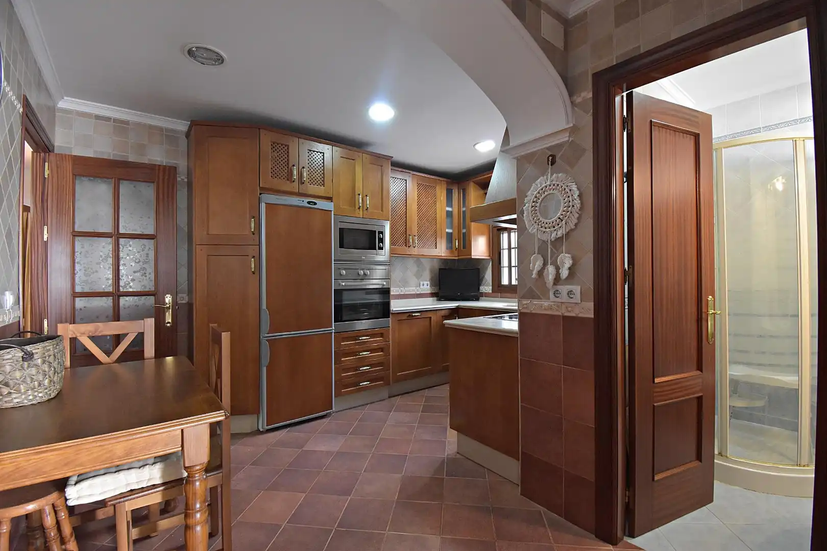 Kitchen of Houses for sale in Jerez de la Frontera  with Air Conditioner and Private garden