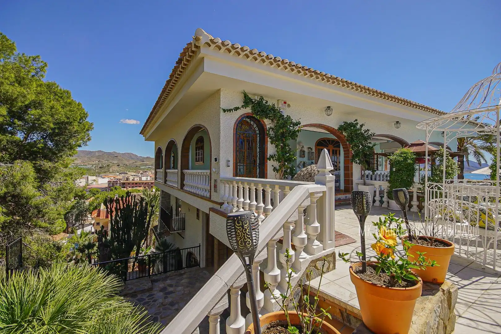 Vista exterior de Casa o chalet en venta en Mazarrón con Calefacción, Jardín privado y Terraza