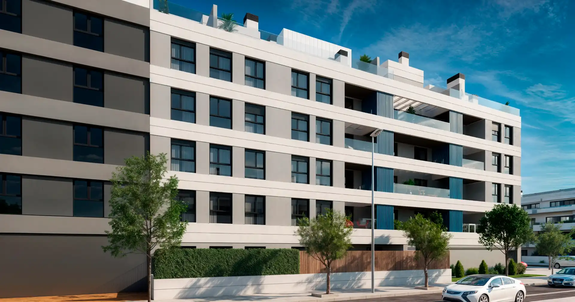 Neubau-Penthouse mit Terrasse zum Verkauf in Vicálvaro, imagen 4