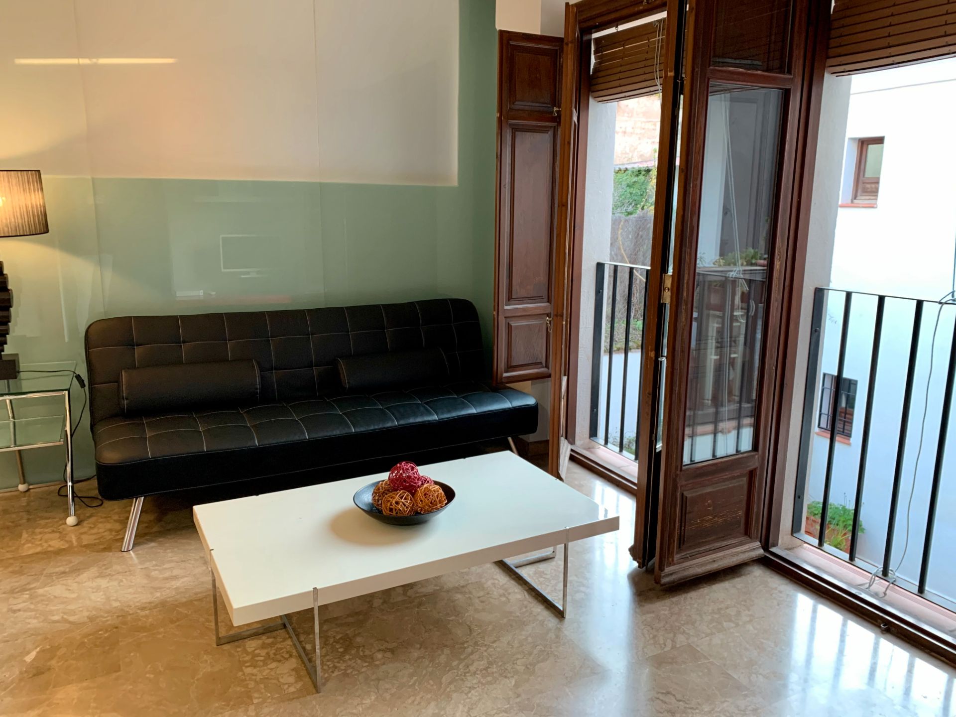 Sala d'estar de Loft de lloguer en  Granada Capital amb Aire condicionat, Calefacció i Moblat