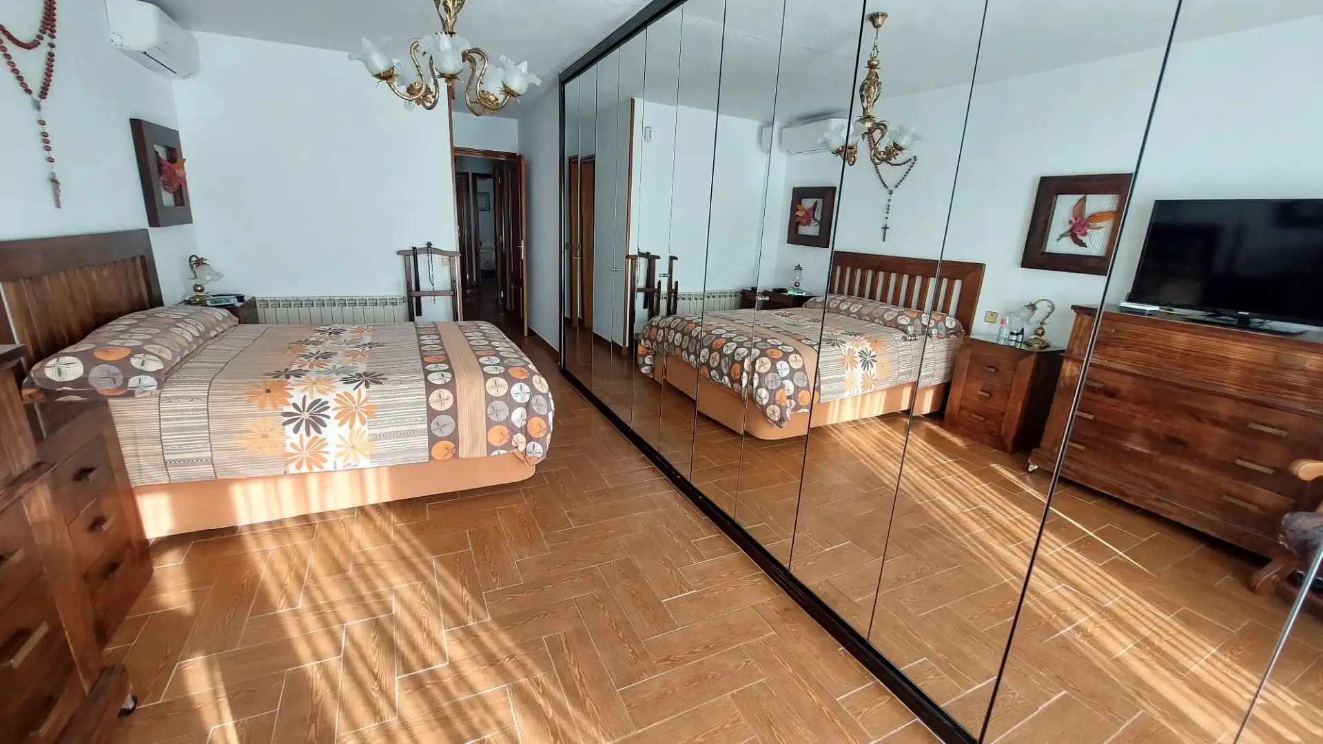 Bedroom of Houses for sale in San Martín de la Vega  with Air Conditioner, Heating and Private garden