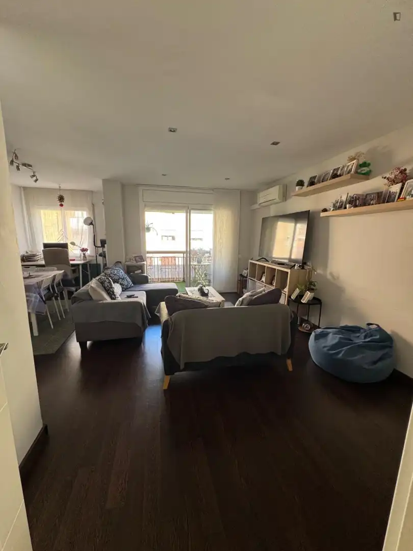Sala de estar de Apartamento para compartir en La Florida - Les Planes