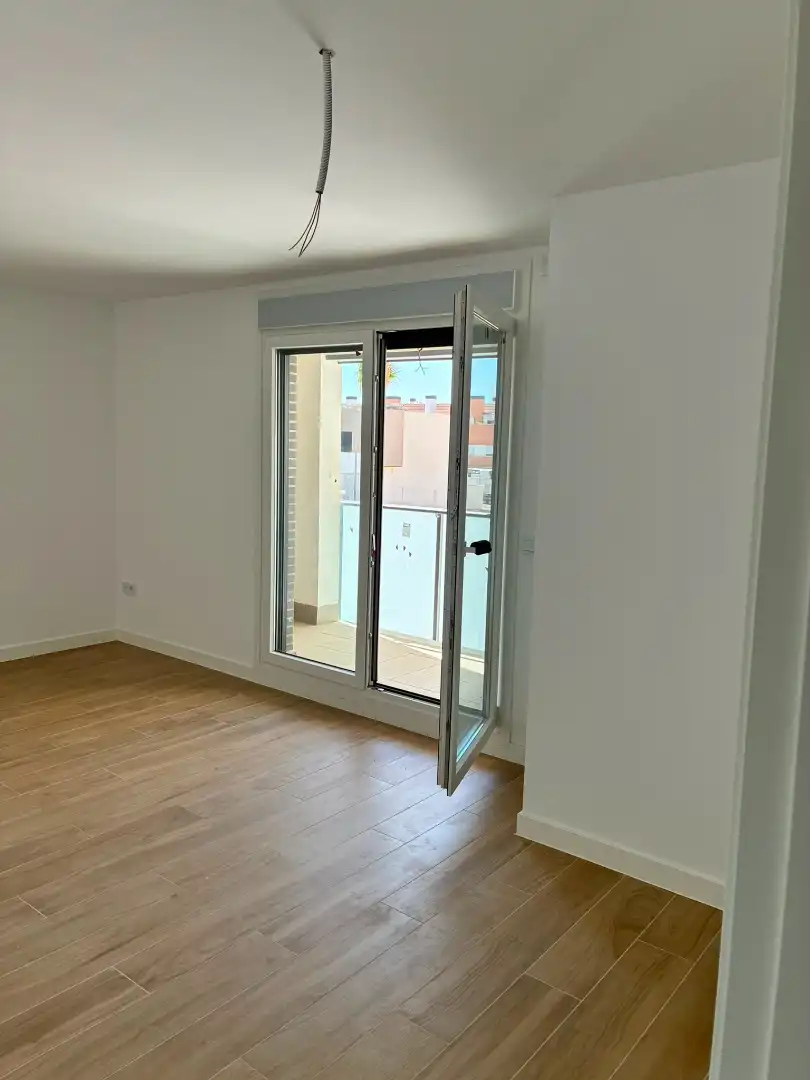 Balcony of Flat for sale in Badajoz  with Air Conditioner, Heating and Storage room