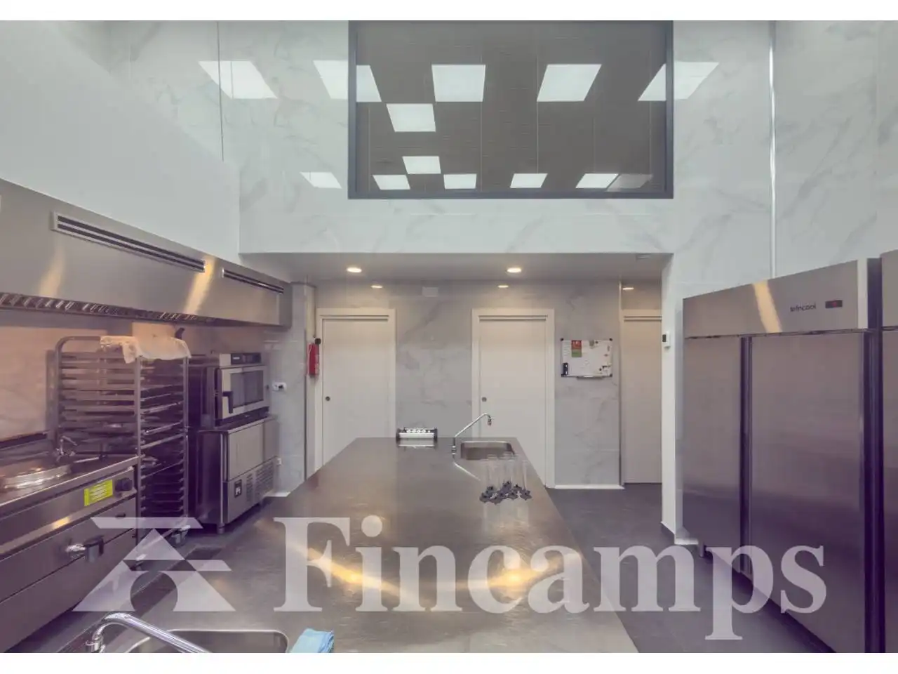 Cocina de Local en venta en Sabadell con Aire acondicionado y Alarma