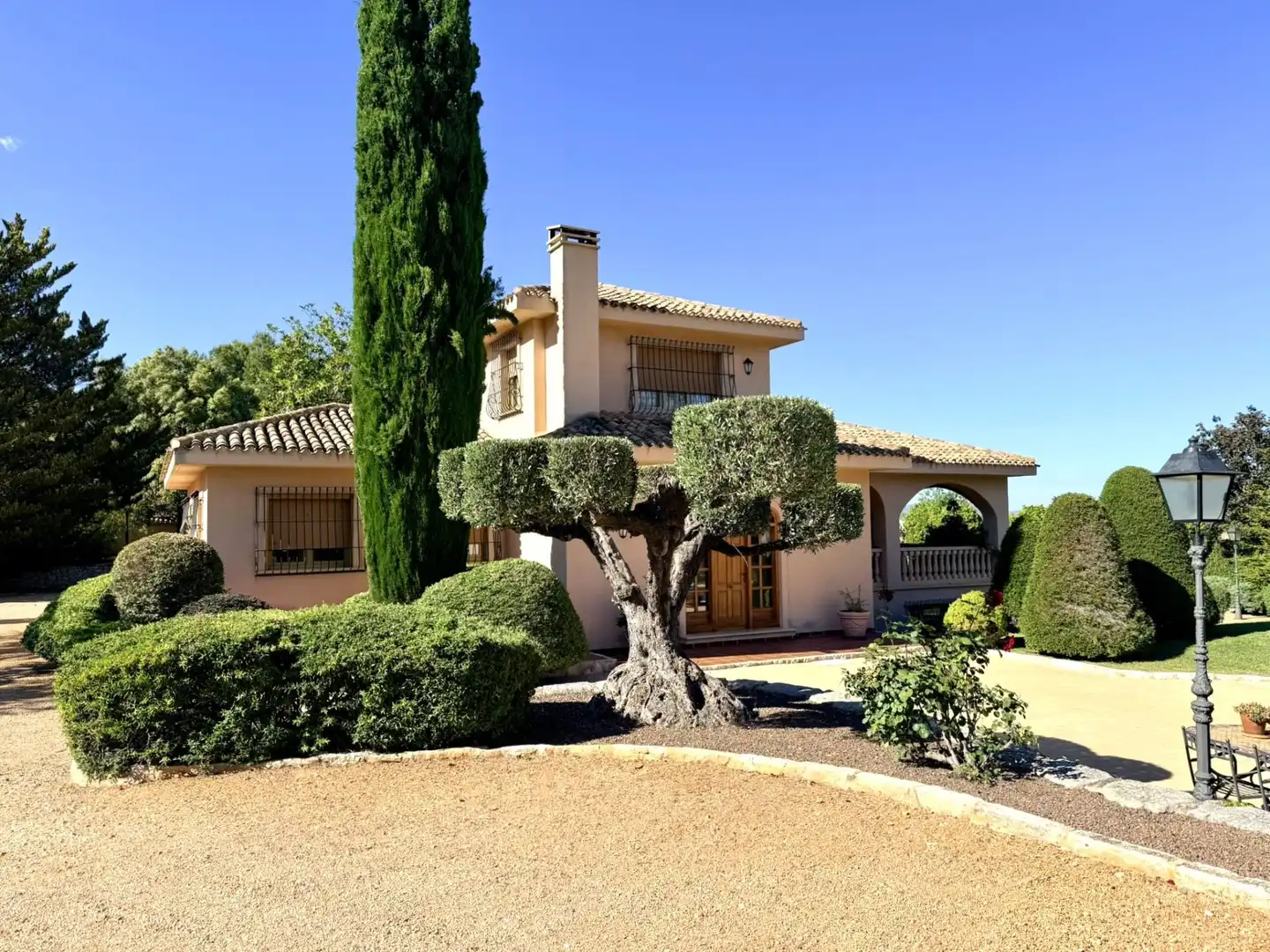 Vista exterior de Casa o chalet en venta en Cocentaina con Calefacción, Jardín privado y Terraza