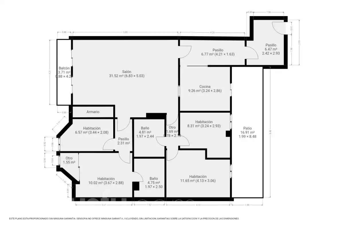 Flat for sale in Pallejà  with Air Conditioner, Heating and Balcony