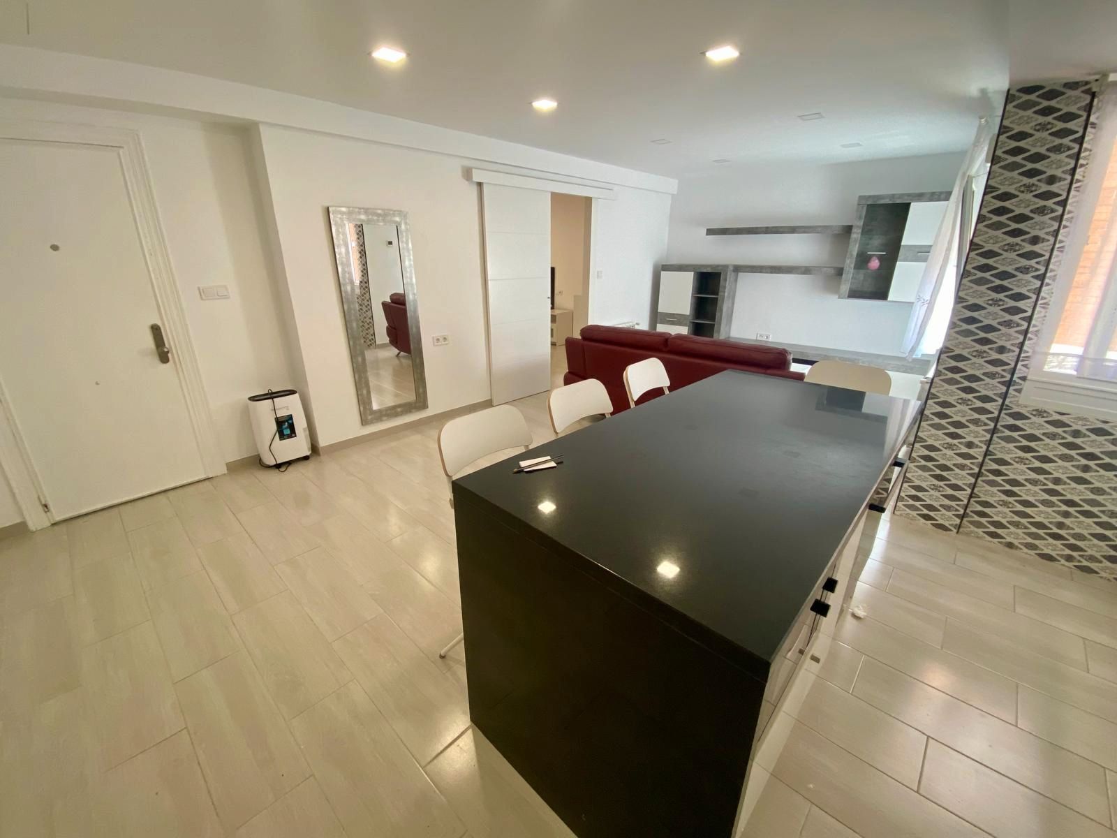 Kitchen of Flat to rent in Gijón   with Heating, Parquet flooring and Furnished