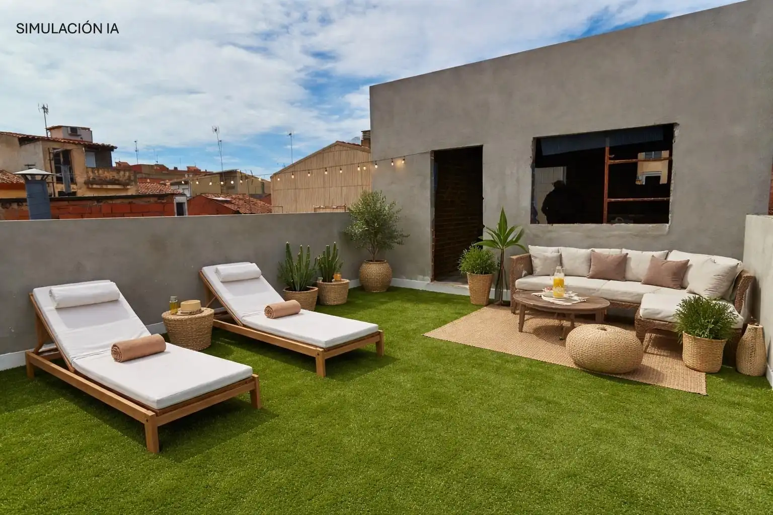 Terrasse von Maisonette zum Verkauf in Sabadell mit Klimaanlage und Terrasse