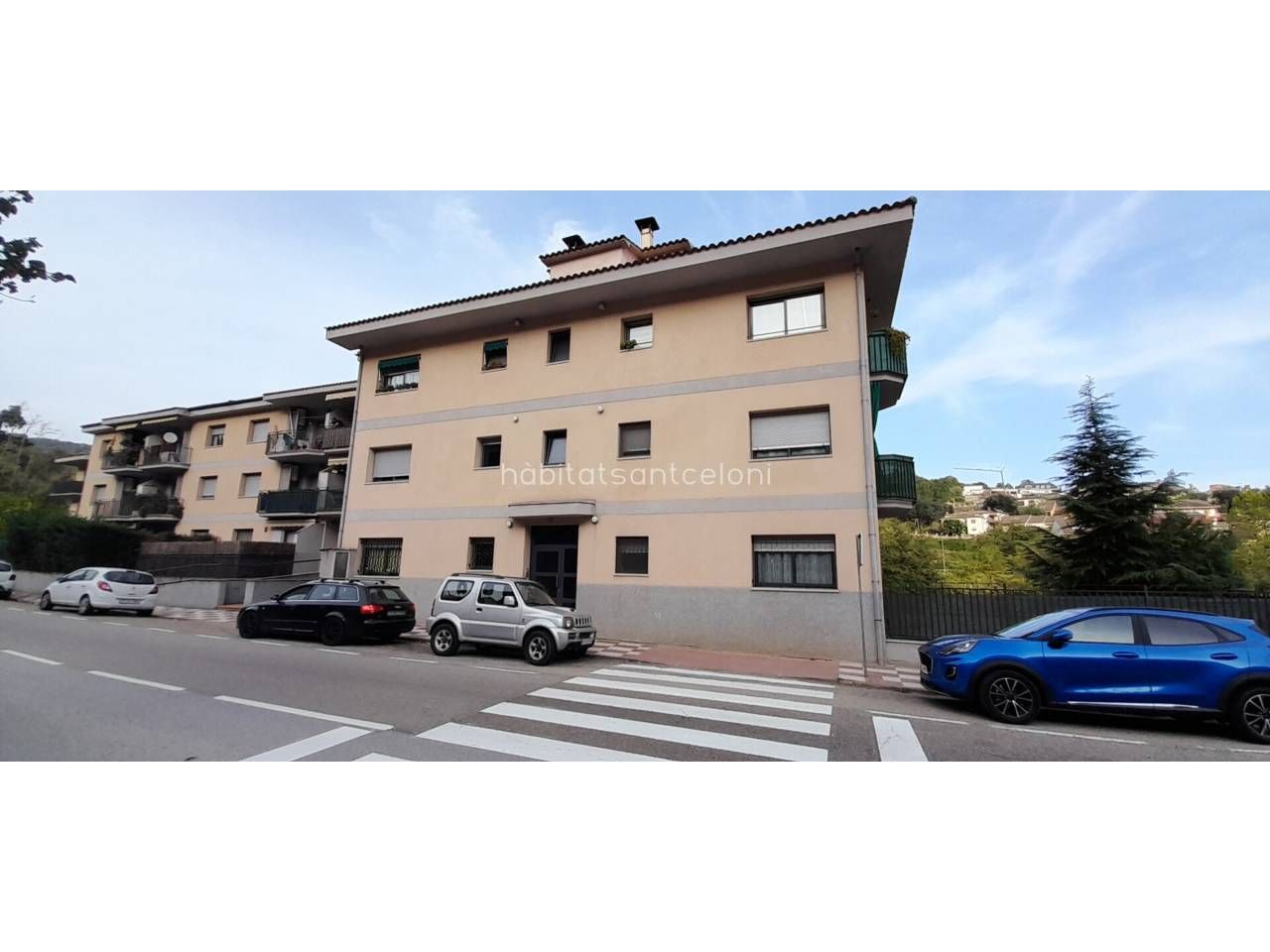 Vista exterior de Piso en venta en Arbúcies con Balcón