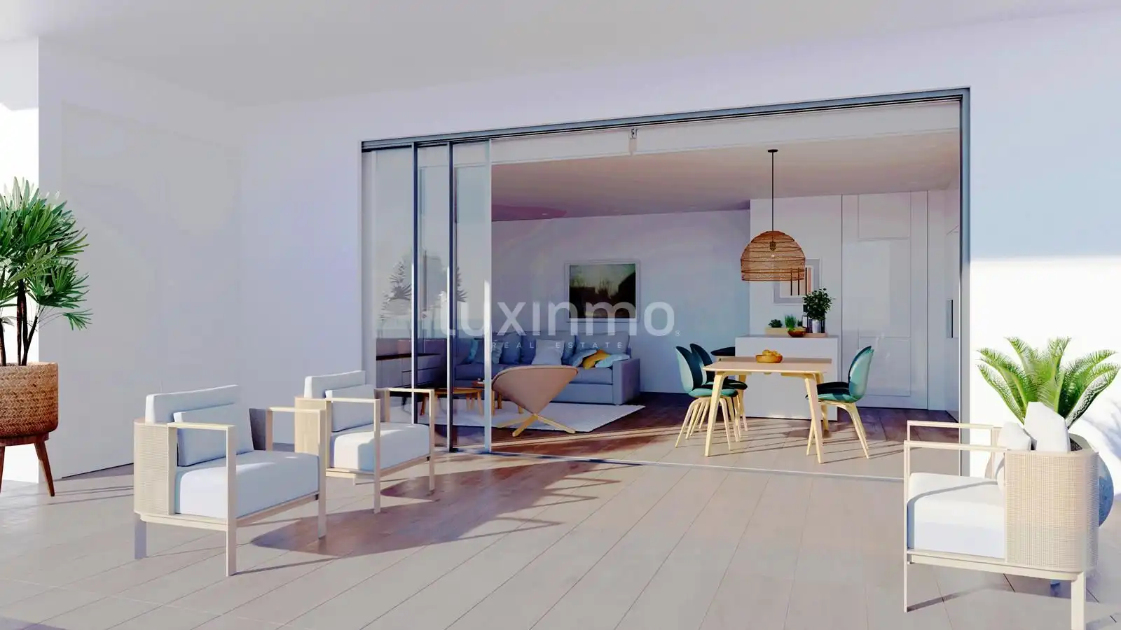 Living room of Flat for sale in Orihuela  with Air Conditioner, Heating and Private garden