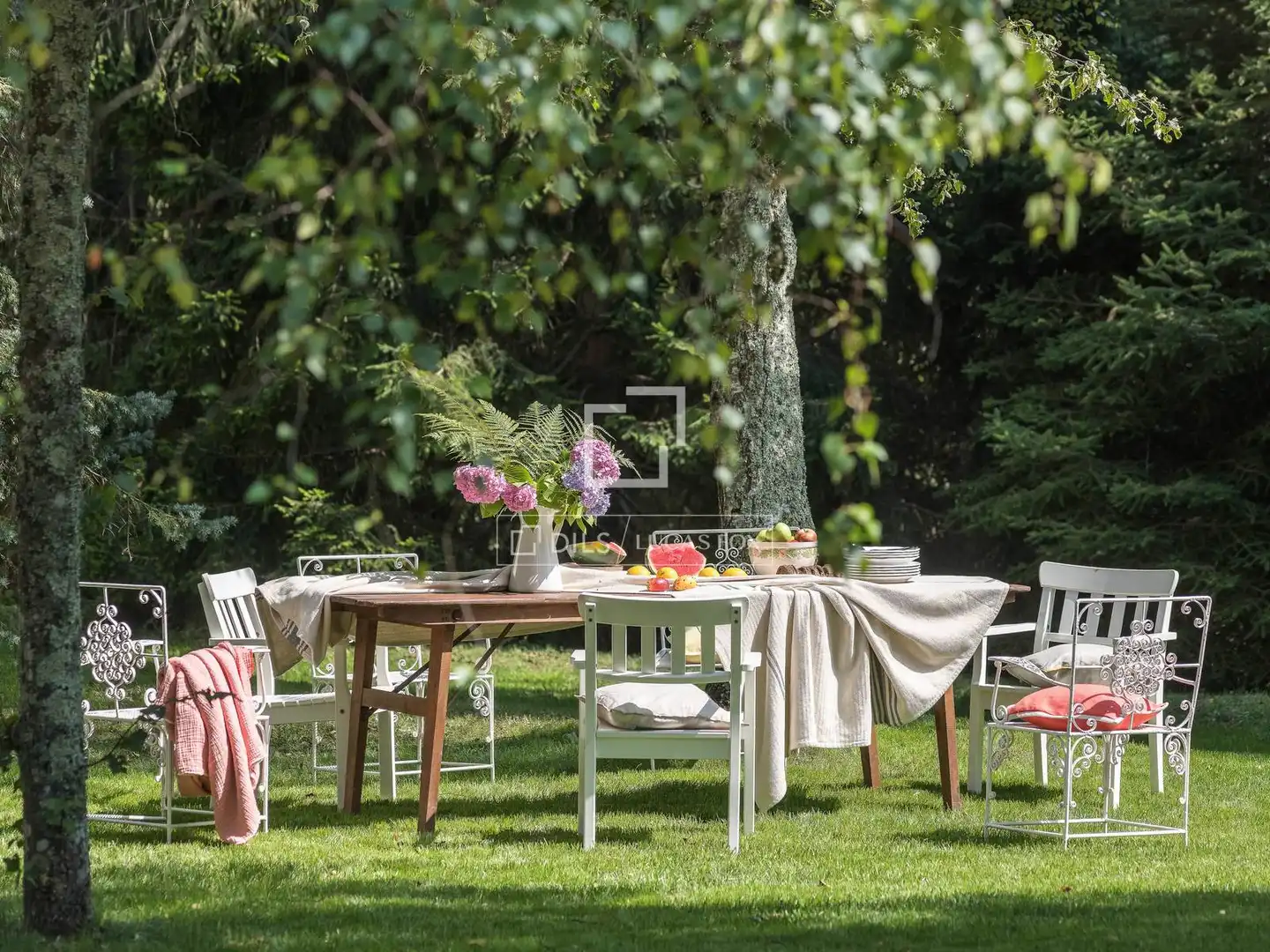 Jardín de Finca rústica en venta en Sant Hilari Sacalm con Aire acondicionado, Calefacción y Jardín privado