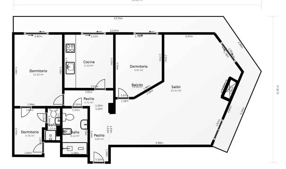 Apartament amb terrassa en venda a ORIHUELA 84, imagen 33