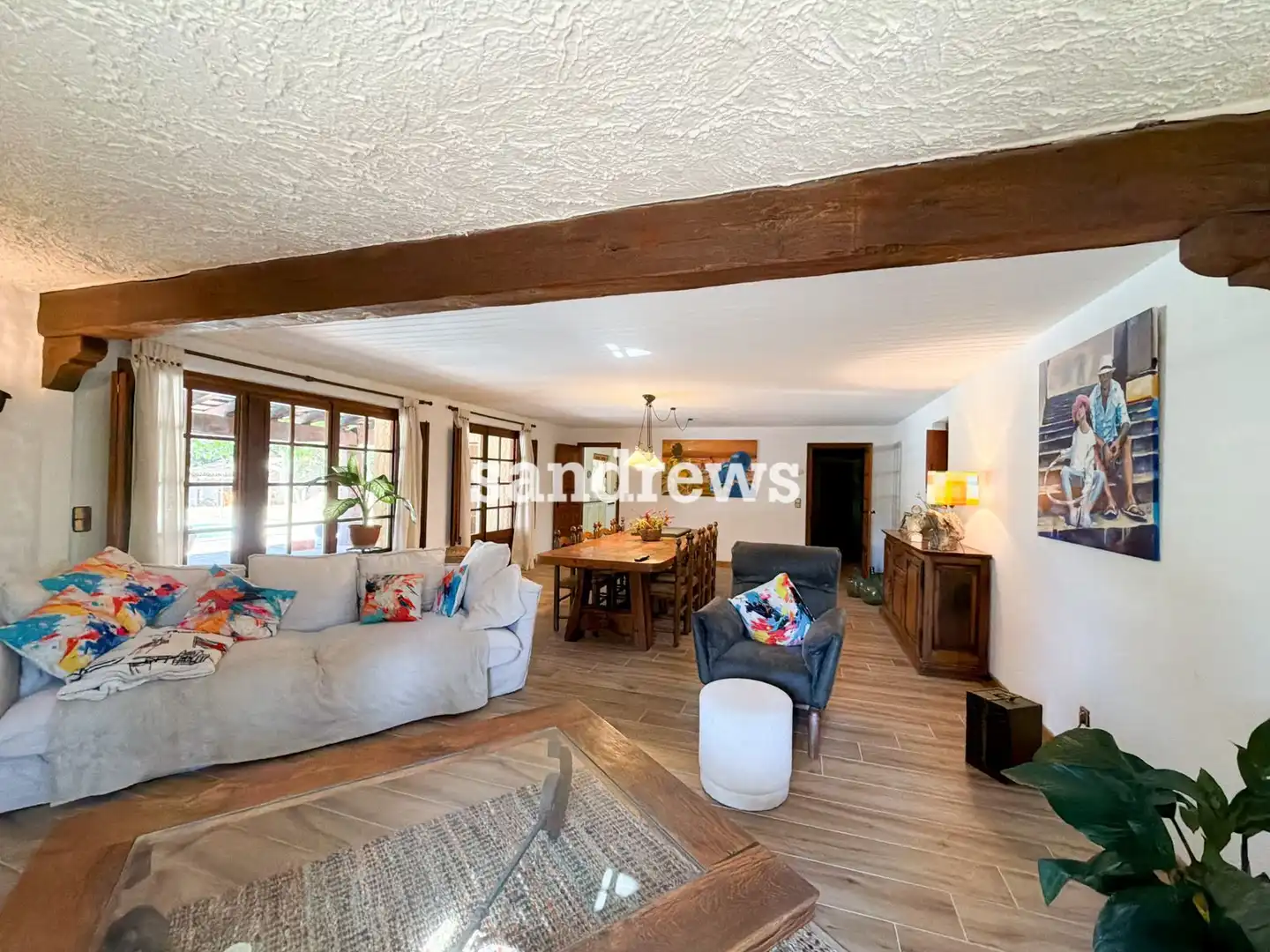 Sala d'estar de Casa o xalet en venda en Darnius amb Calefacció, Jardí privat i Terrassa