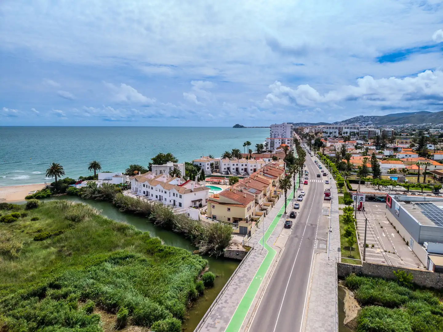 Exterior view of Duplexes for sale in Benicarló  with Air Conditioner, Terrace and Balcony