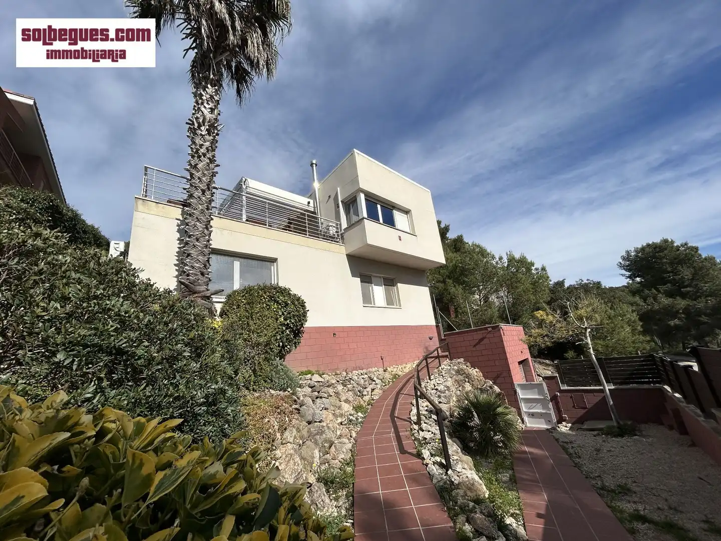 Vista exterior de Casa o chalet en venta en Begues con Aire acondicionado, Calefacción y Jardín privado