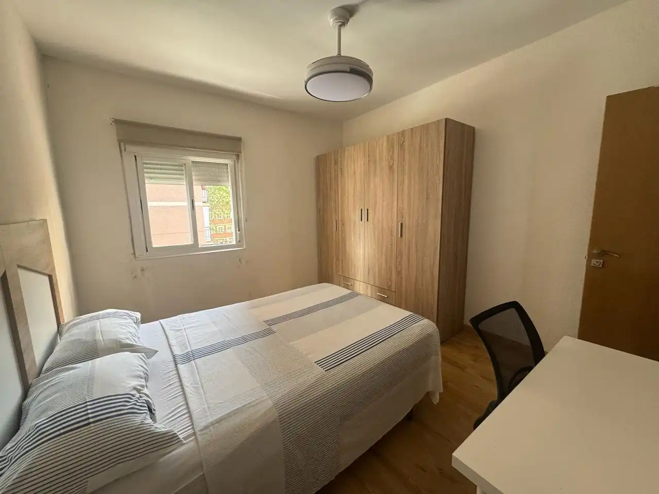 Schlafzimmer von Wohnung zur untervermieten in Getafe mit Heizung, Möbliert und Internet
