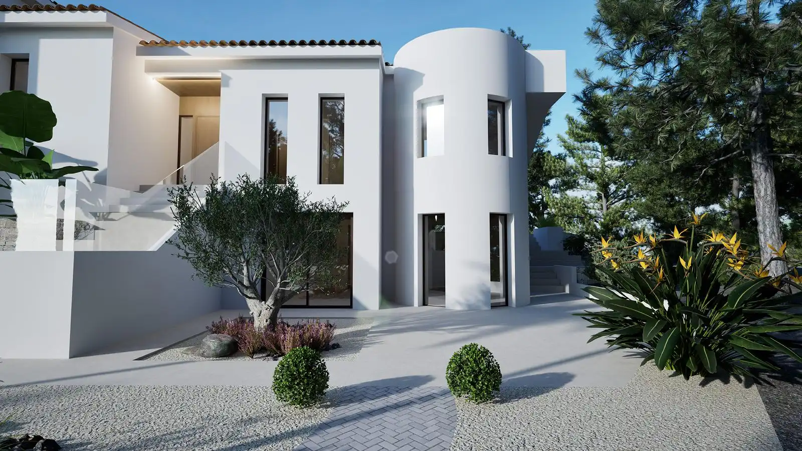 Exterior view of Houses for sale in Altea