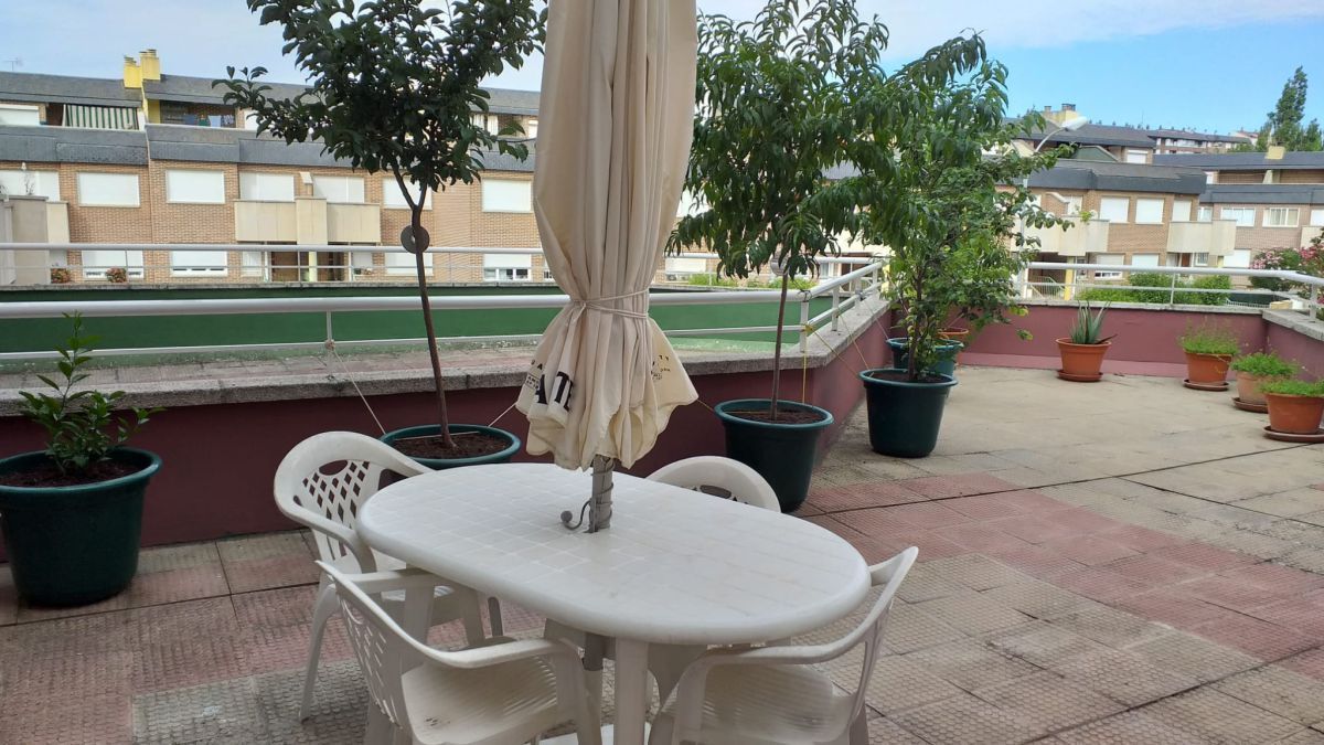 Terrace of Flat for sale in Palencia Capital  with Heating and Terrace