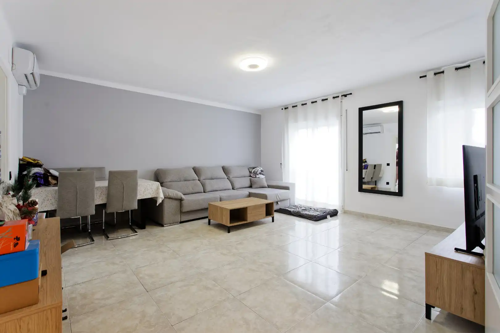 Sala de estar de Piso en venta en Terrassa con Aire acondicionado, Terraza y Horno