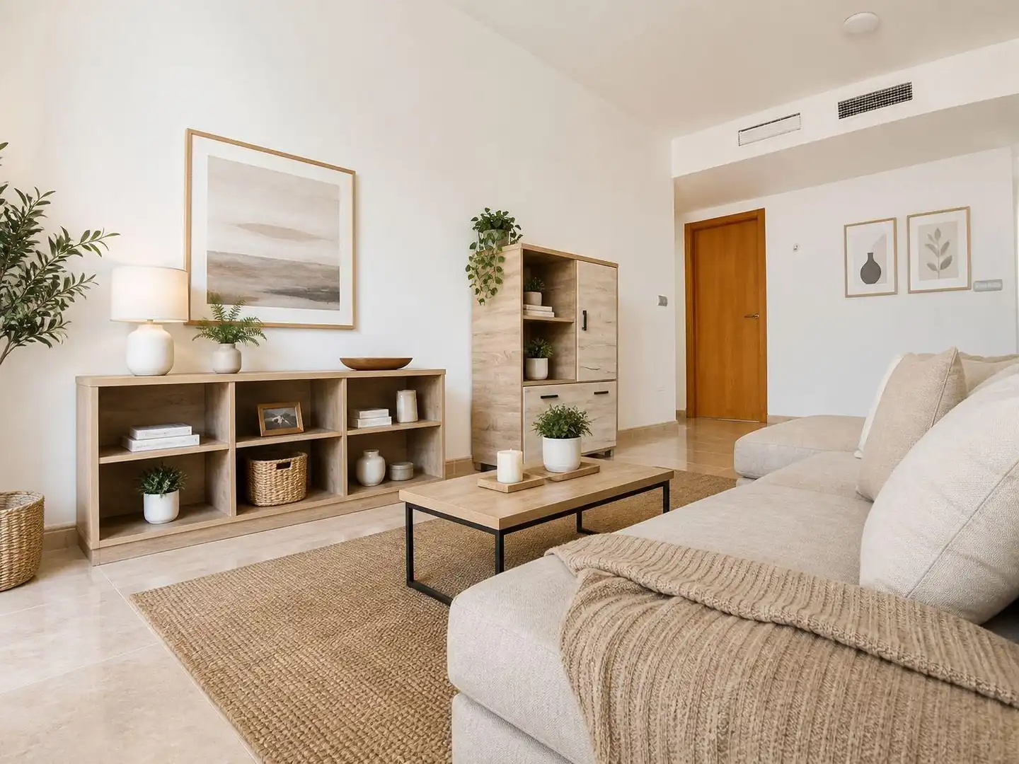 Wohnzimmer von Wohnung zum Verkauf in Ceutí mit Abstellraum und Möbliert