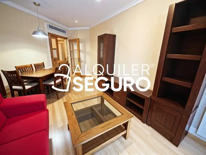 Sala d'estar de Pis de lloguer en Madrid amb Aire condicionat, Calefacció i Piscina