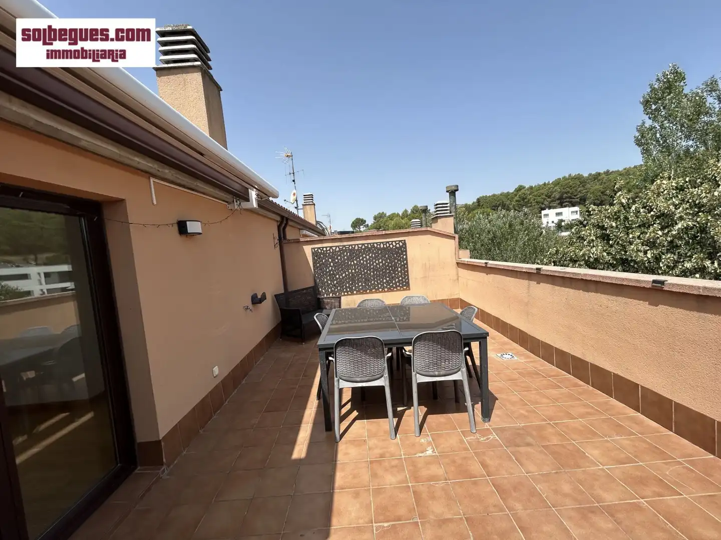 Terraza de Dúplex en venta en Begues con Calefacción, Terraza y Trastero