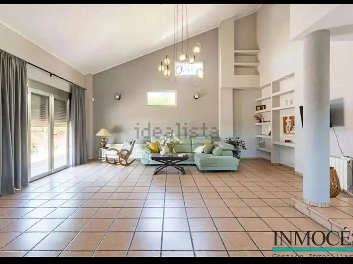 Sala d'estar de Casa o xalet en venda en Molina de Segura amb Jardí privat, Terrassa i Piscina