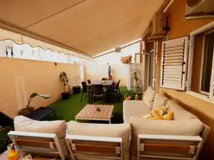 Terrasse von Wohnung zum Verkauf in Las Palmas de Gran Canaria mit Klimaanlage, Terrasse und Möbliert