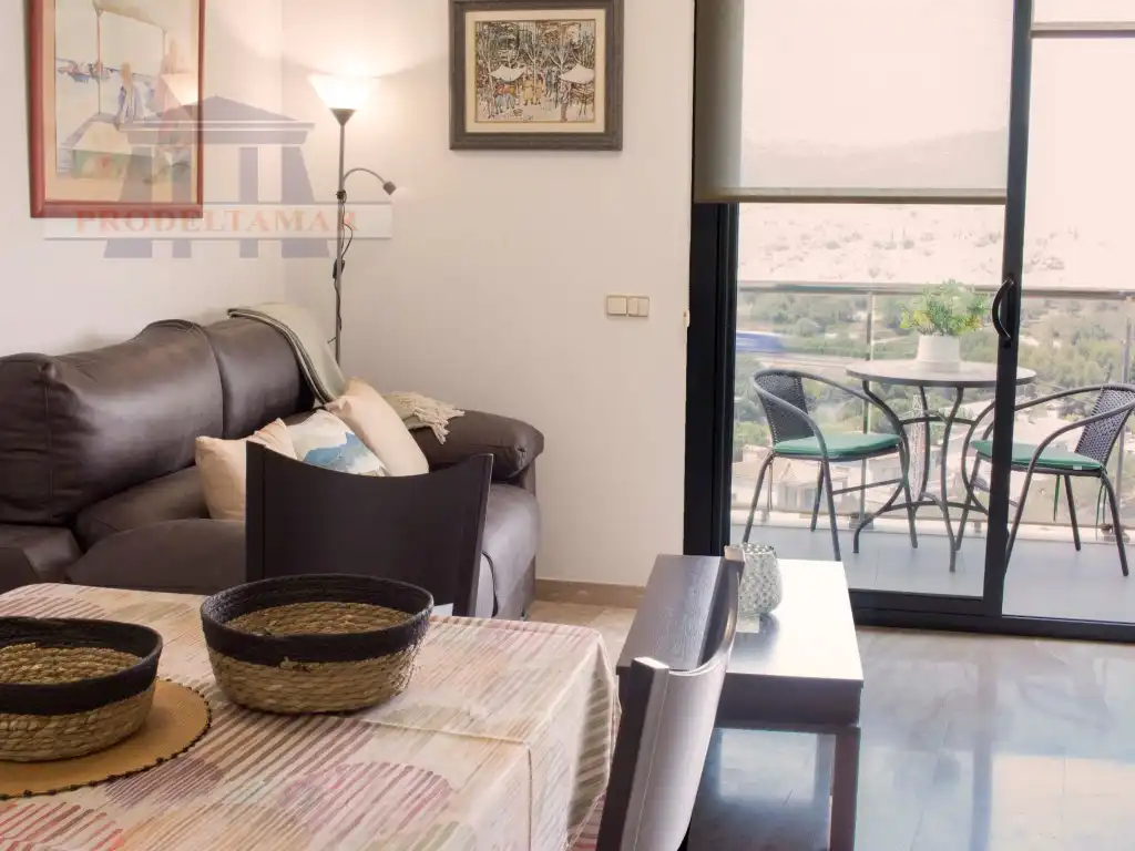 Sala d'estar de Apartament en venda en L'Ampolla amb Balcó